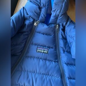 Patagonia 6month baby snowsuit feather down